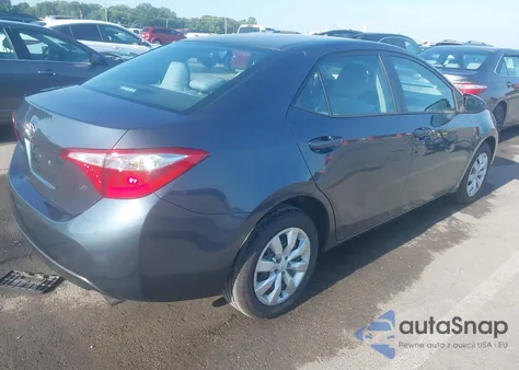 2016 Toyota Corolla Le из США, поврежденный, VIN 2T1BURHE6GC518034